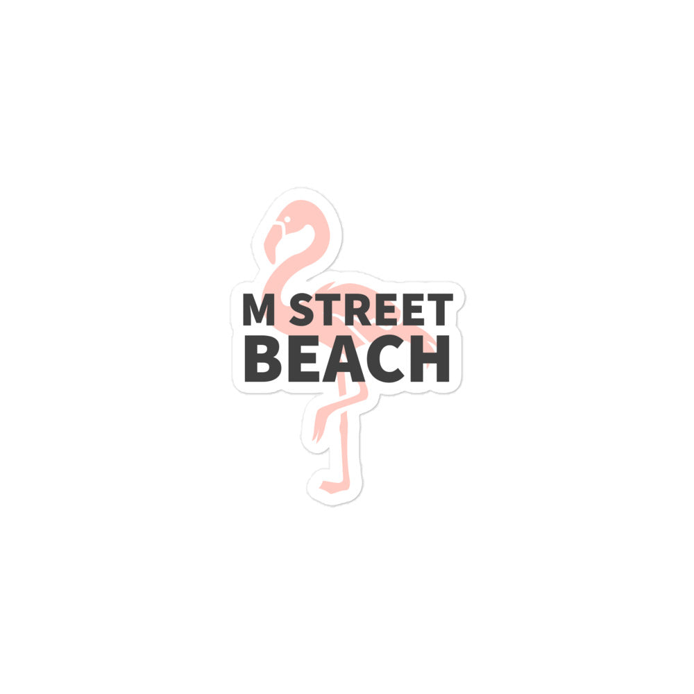 M Street Beach Sticker - Atlantic Coast Clothing Company