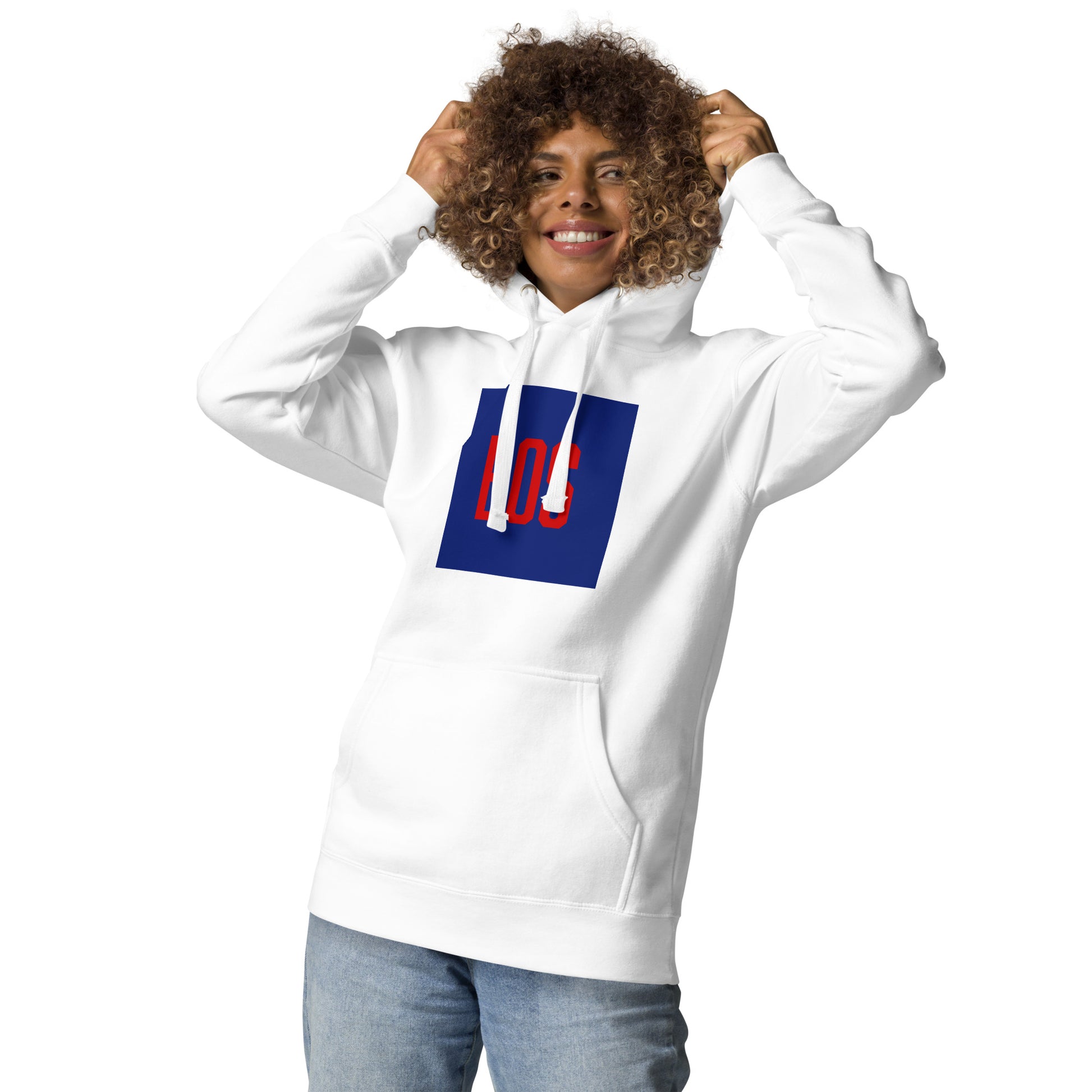 Boston "BOS" Hoodie - white