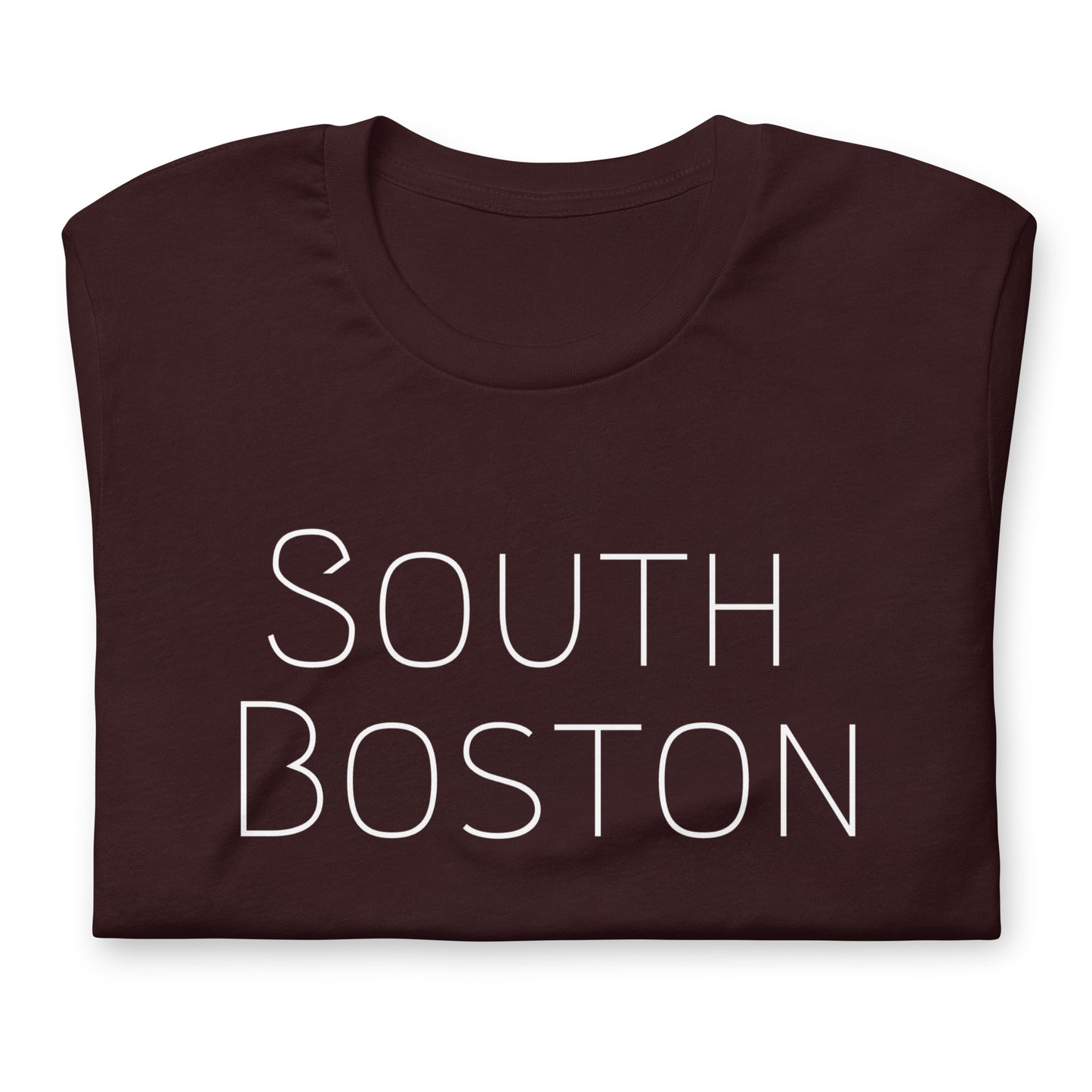 South Boston T Shirt, maroon
