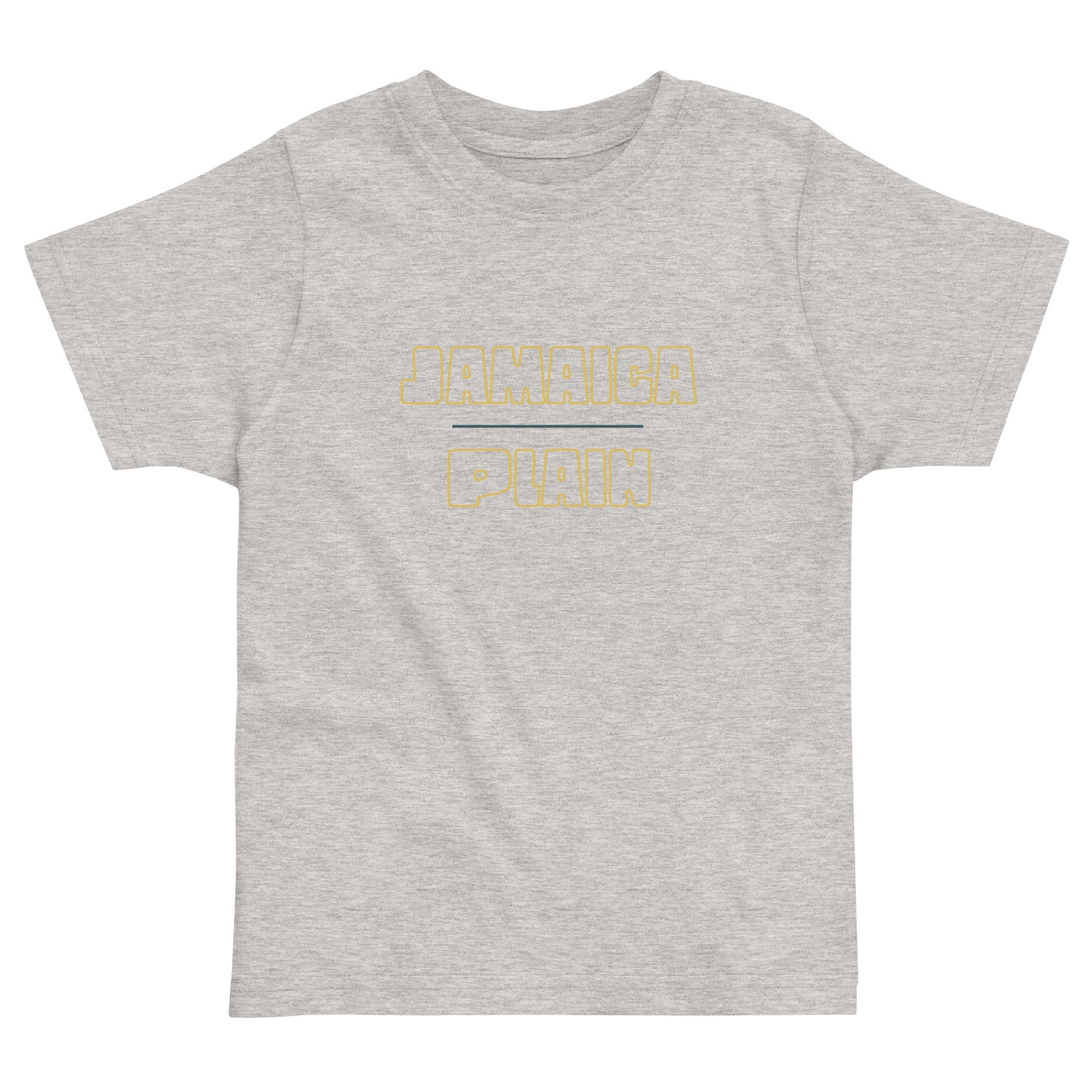 Jamaica Plain Vibes (Toddler) T shirt, grey