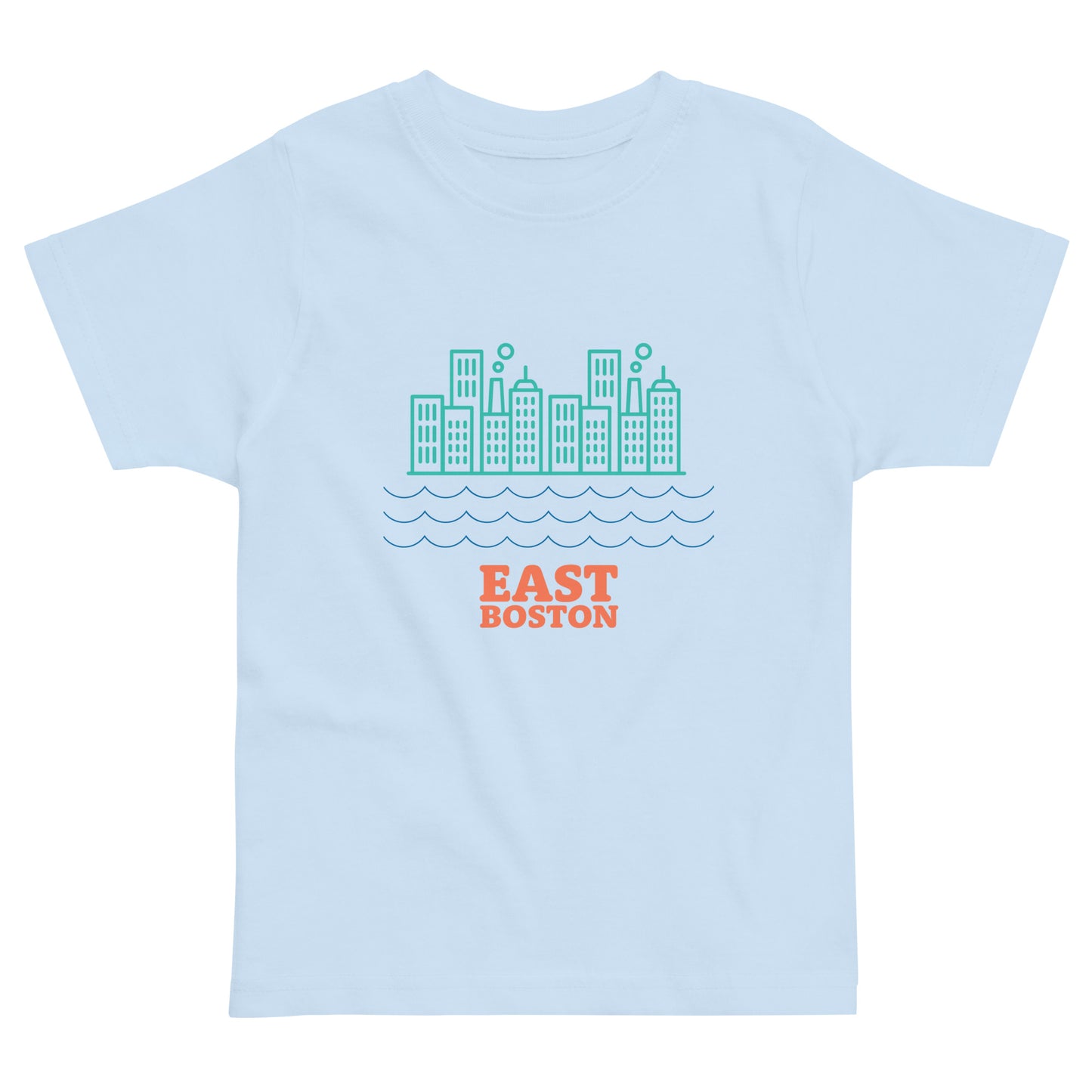 East Boston "Eastie" T Shirt (Toddler), blue