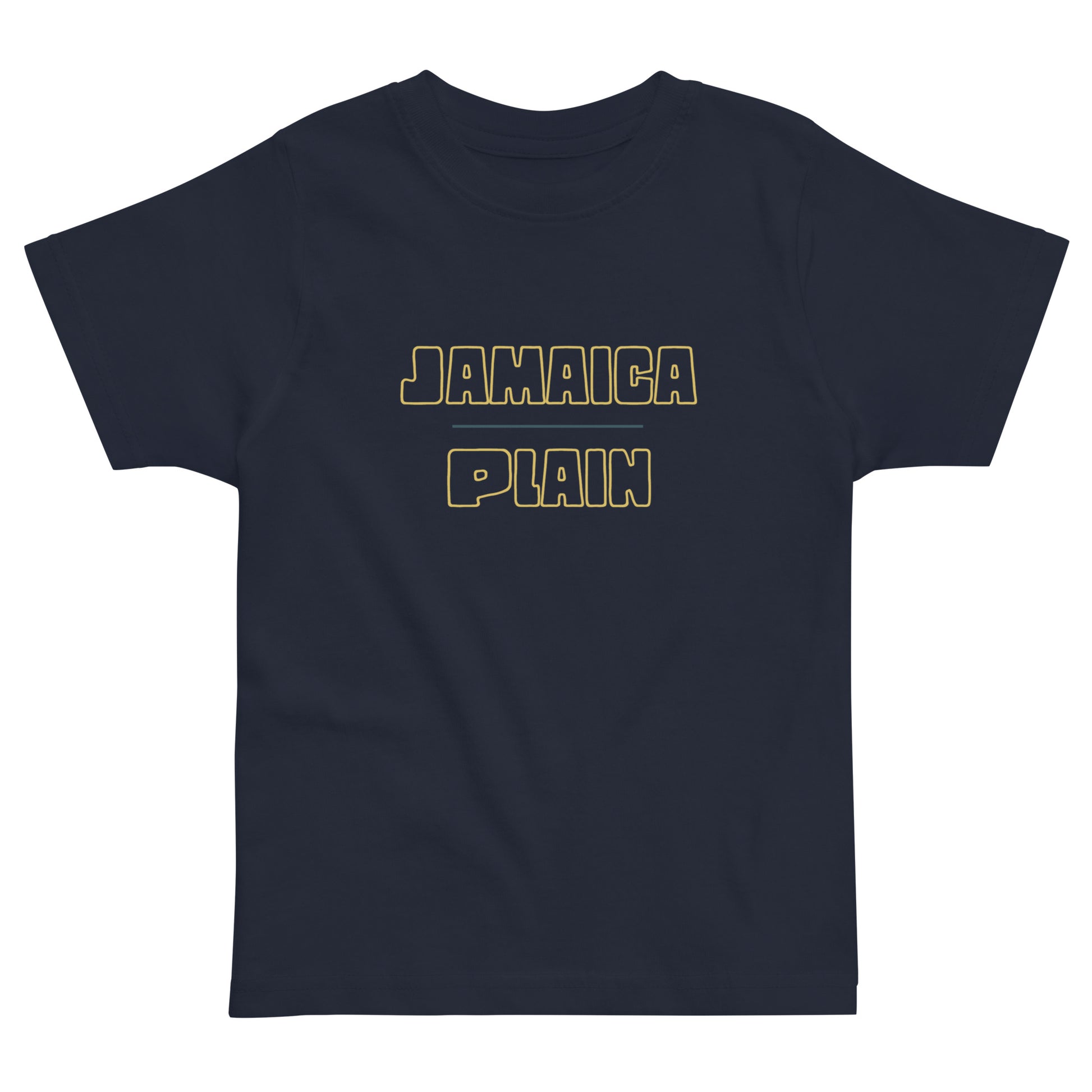 Jamaica Plain Vibes (Toddler) T shirt, blue