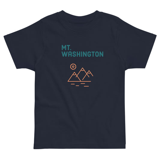 Mt. Washington (Toddler) t shirt, blue