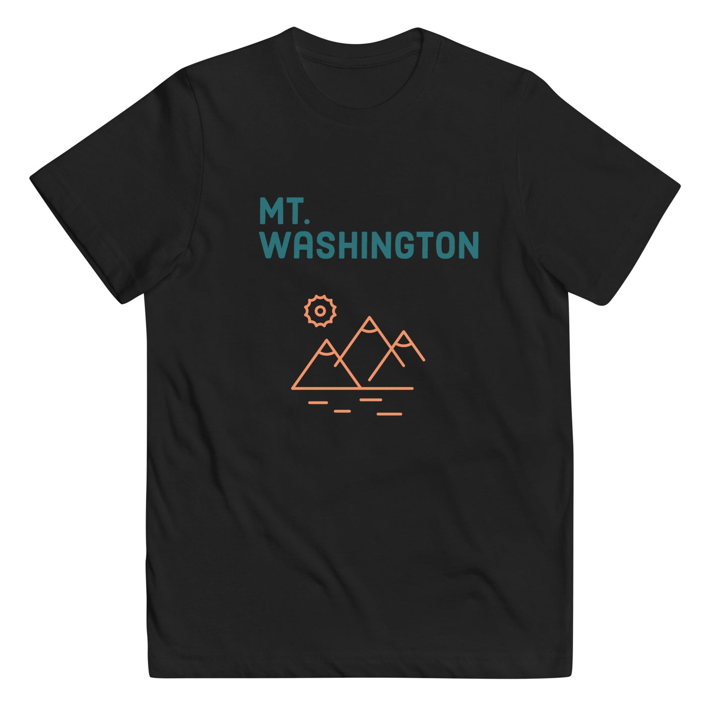 Mt. Washington (Youth) t shirt, black