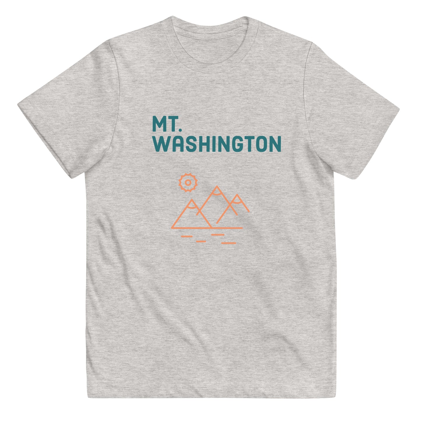 Mt. Washington (Youth) t shirt, grey