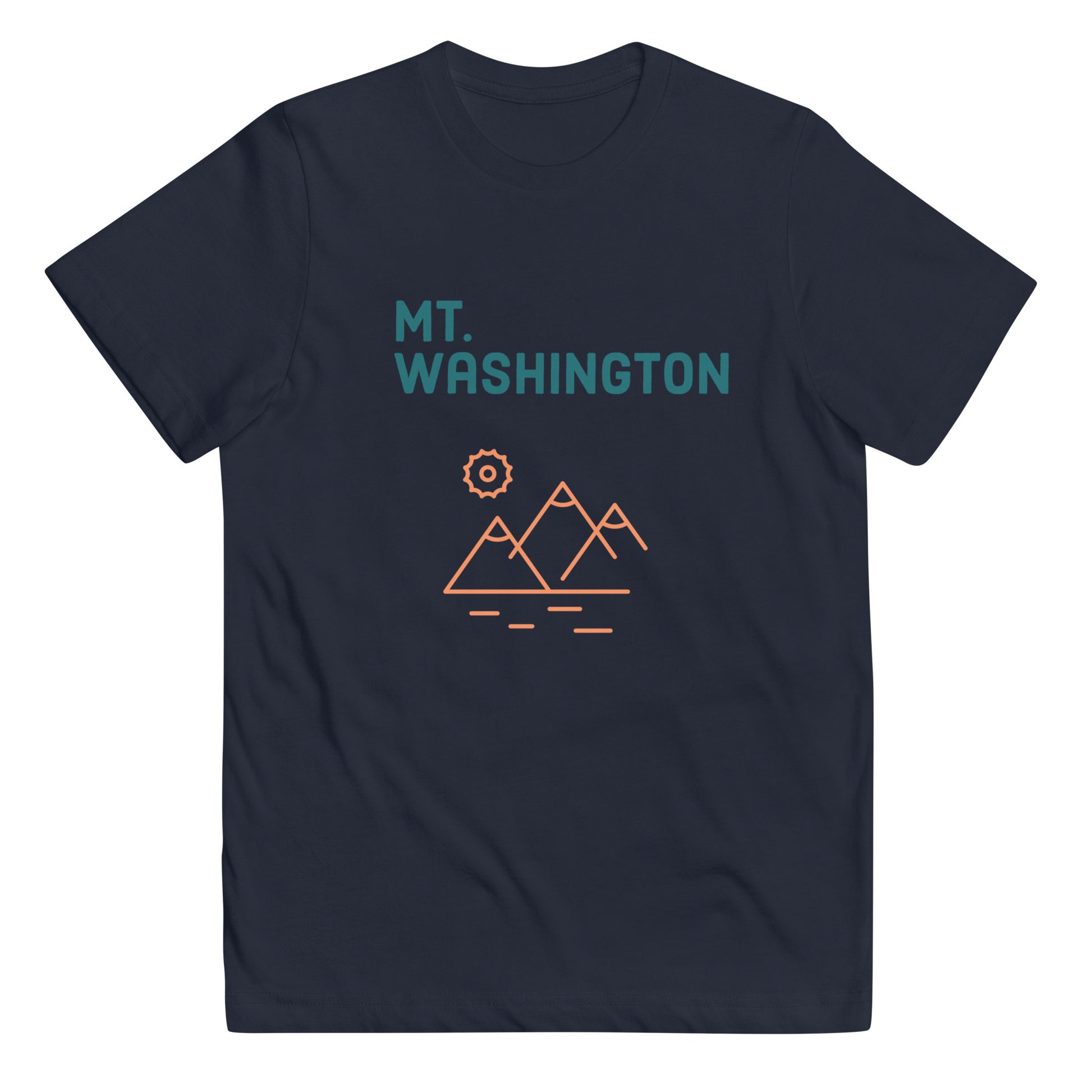 Mt. Washington (Youth) t shirt, blue