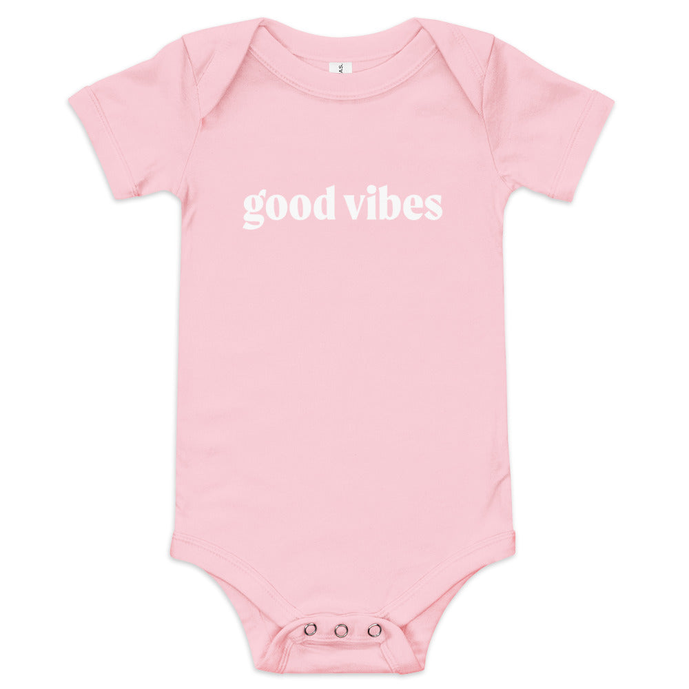 Good Vibes Onesie - Atlantic Coast Clothing Company, boston ma