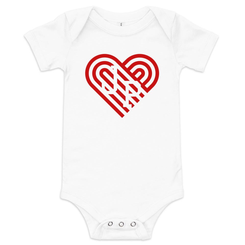 Jamaica plain baby onesie