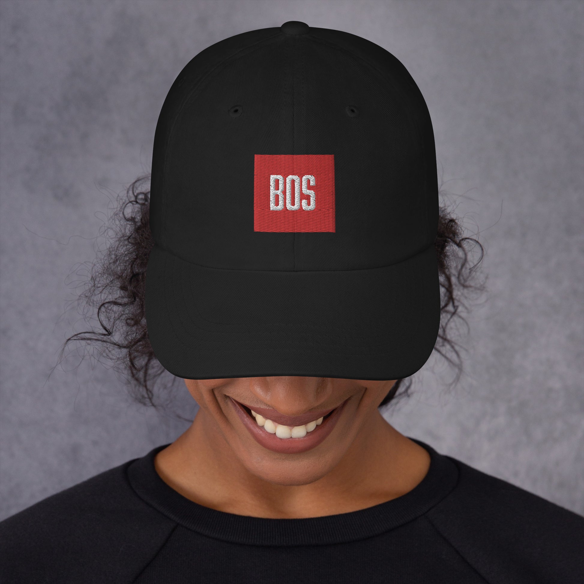 Boston "BOS" Hat- black