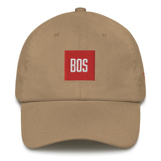 Boston "BOS" Hat- khaki