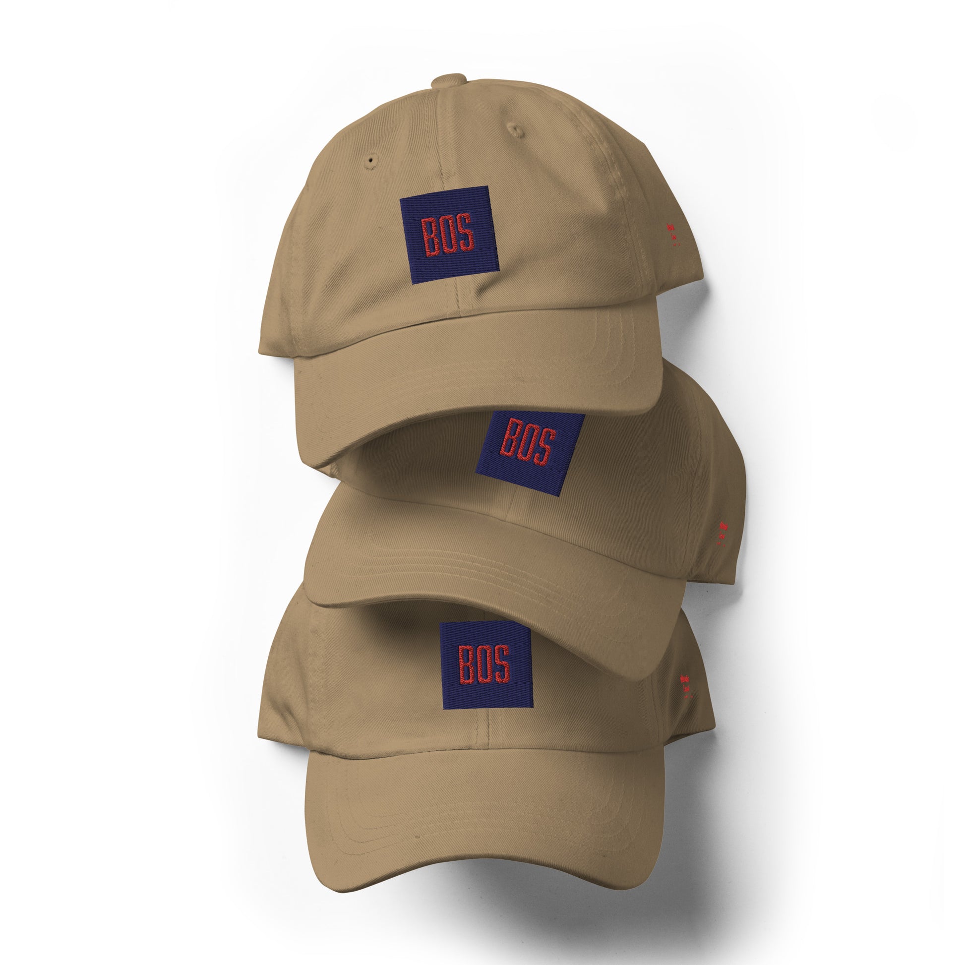 Boston "BOS" Hat- khaki