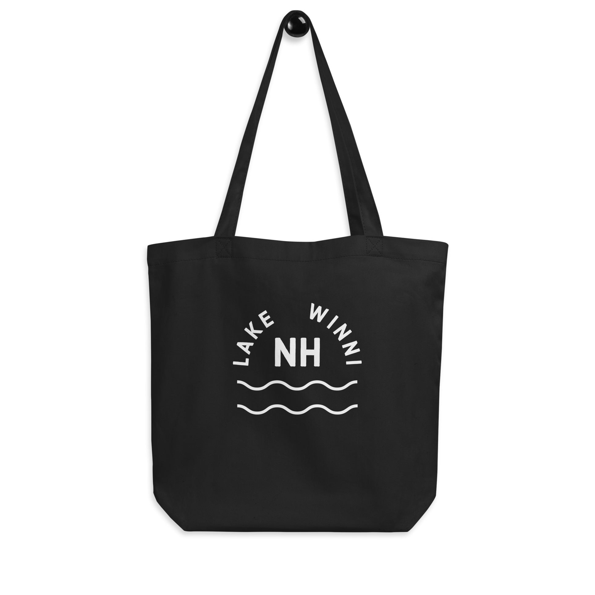 Lake Winnipesauke, "Lake Winni" Tote Bag, khaki