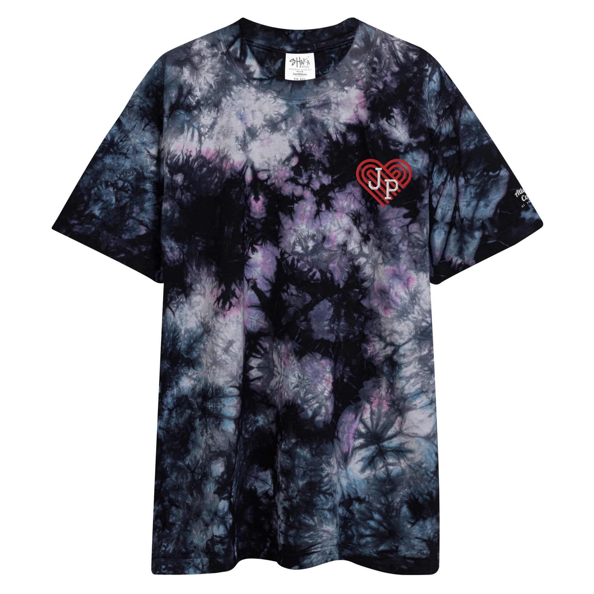 Jamaica Plain tie dye t shirt