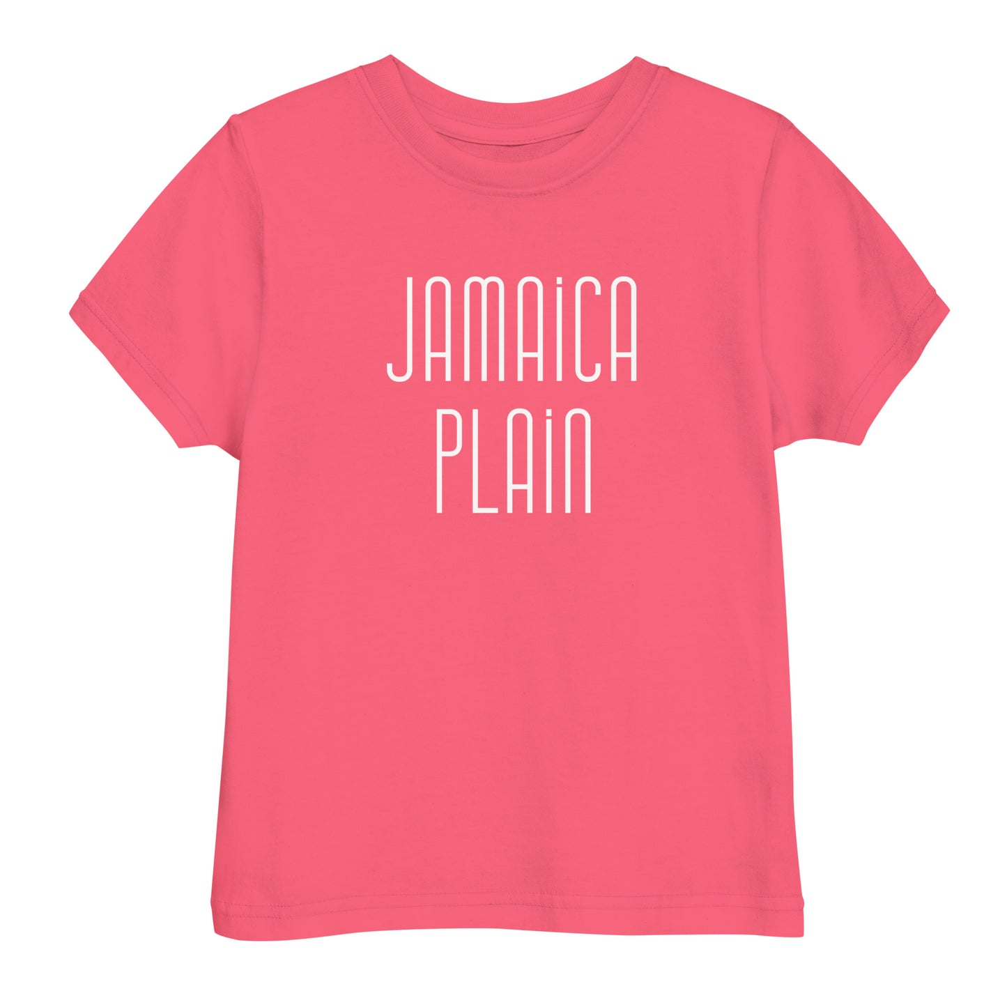 Jamaica Plain t shirt (Toddler), hot pink