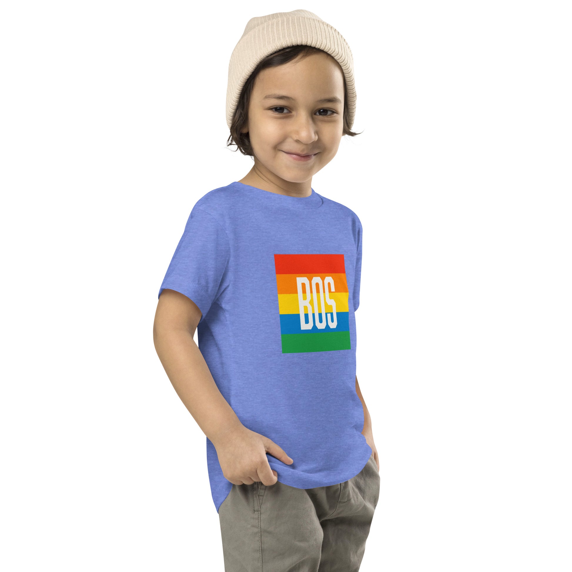 Boston "BOS" Pride Tee (Toddler) - Atlantic Coast Clothing Company