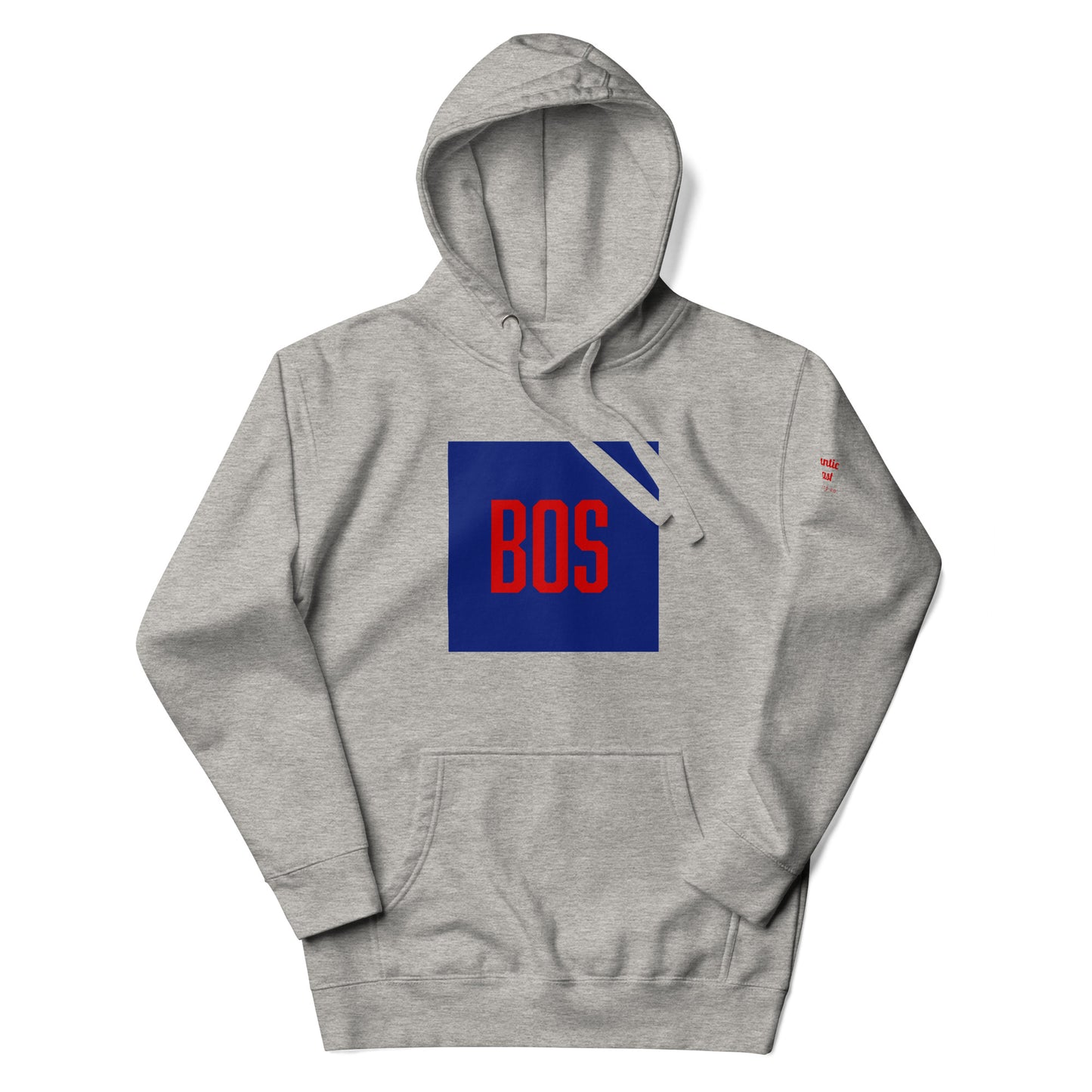 Boston "BOS" Hoodie - grey