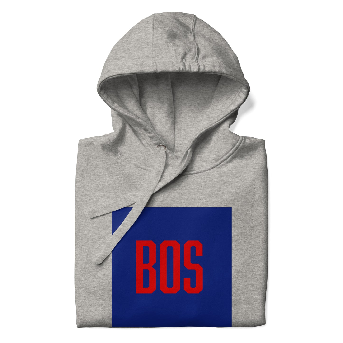 Boston "BOS" Hoodie - grey