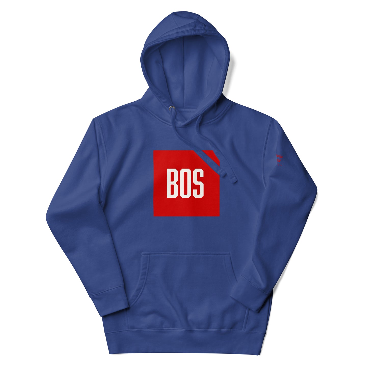 Boston "BOS" Hoodie - royal blue