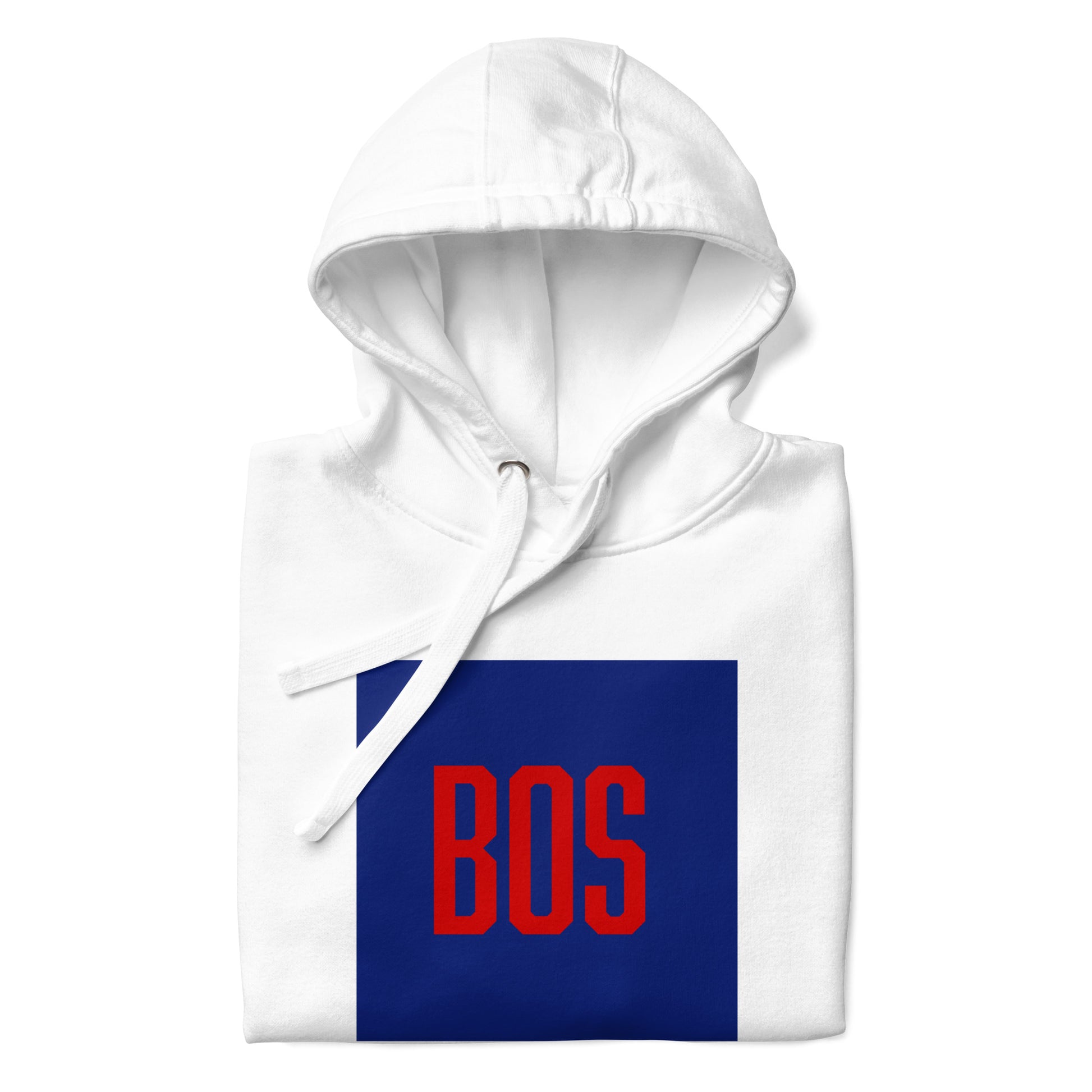 Boston "BOS" Hoodie - white