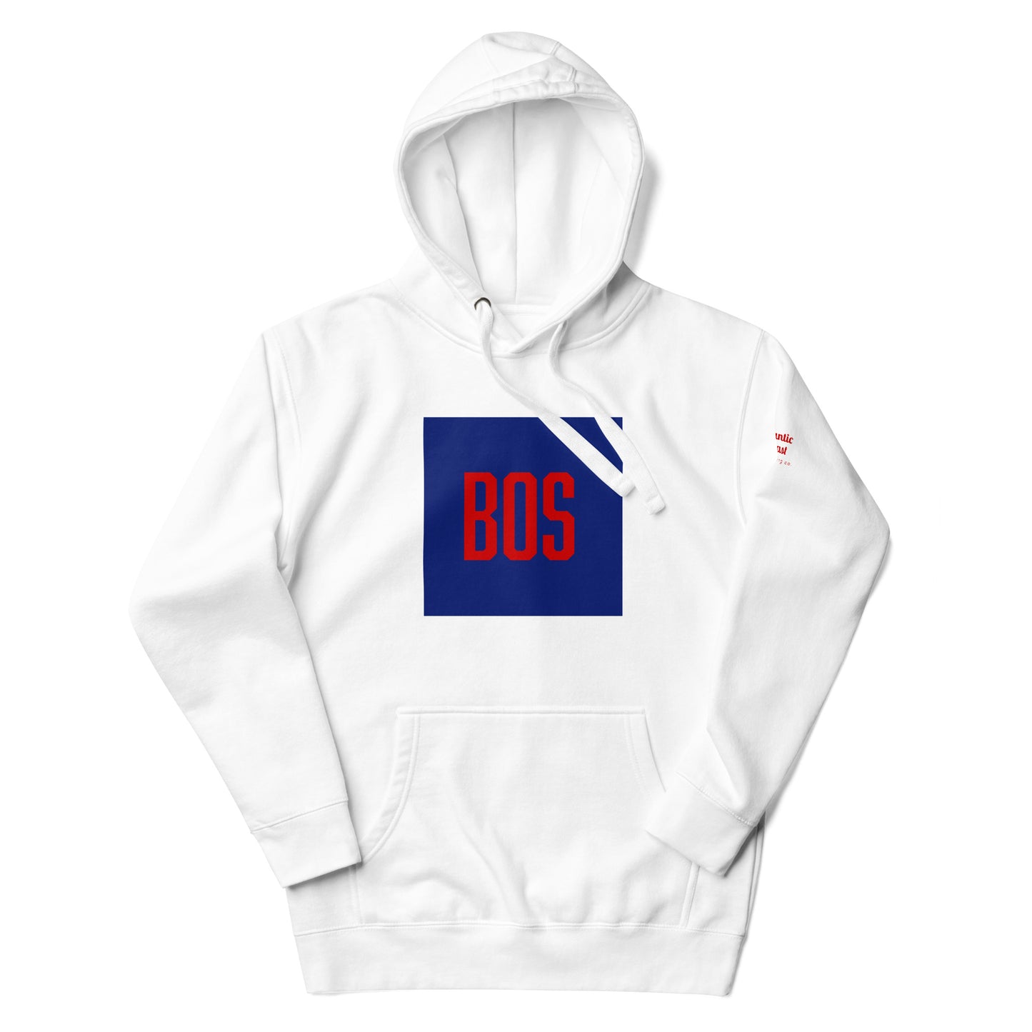 Boston "BOS" Hoodie - white