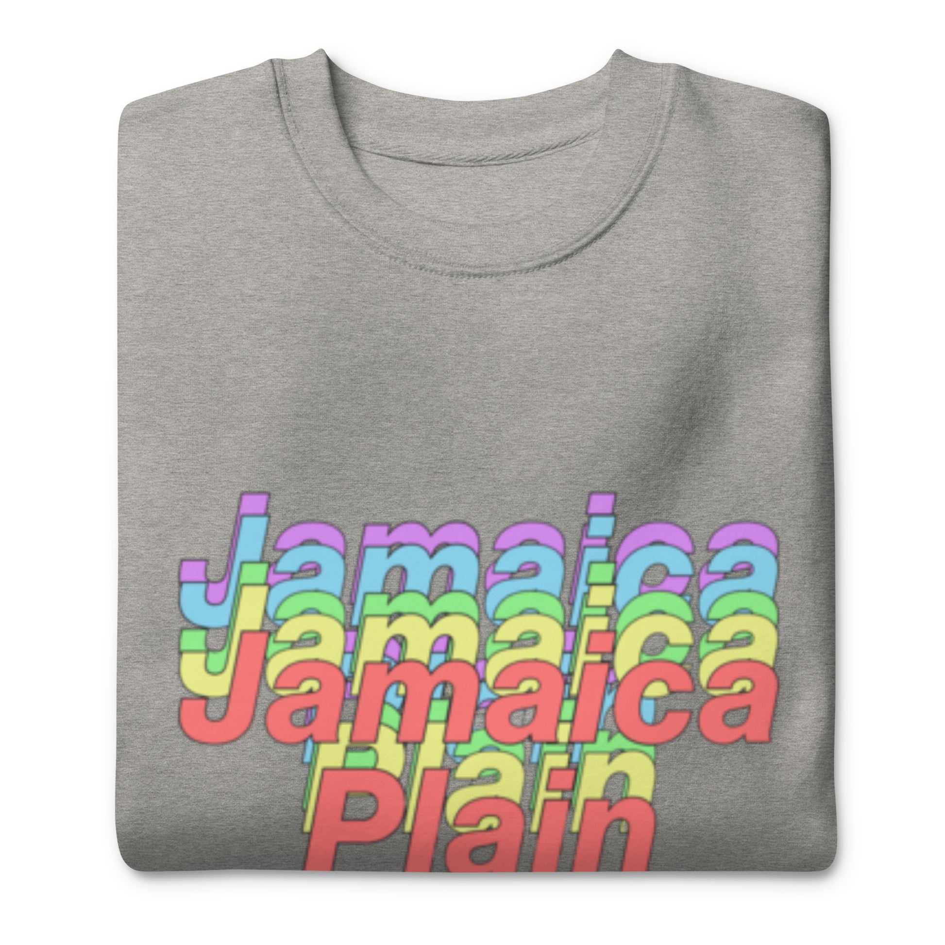 Jamaica Plain Sweatshirt, Boston, MA; grey