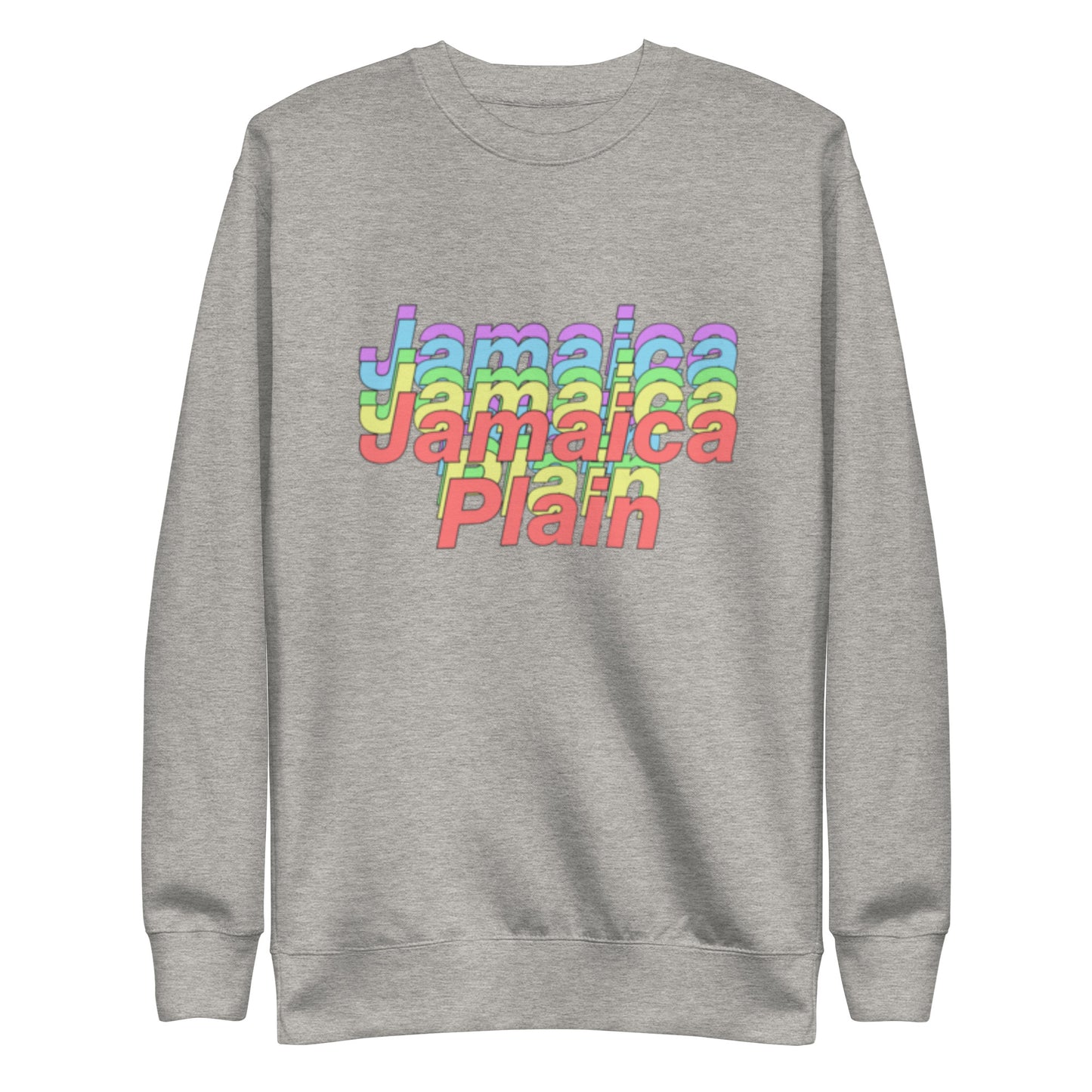 Jamaica Plain Sweatshirt, Boston, MA; grey