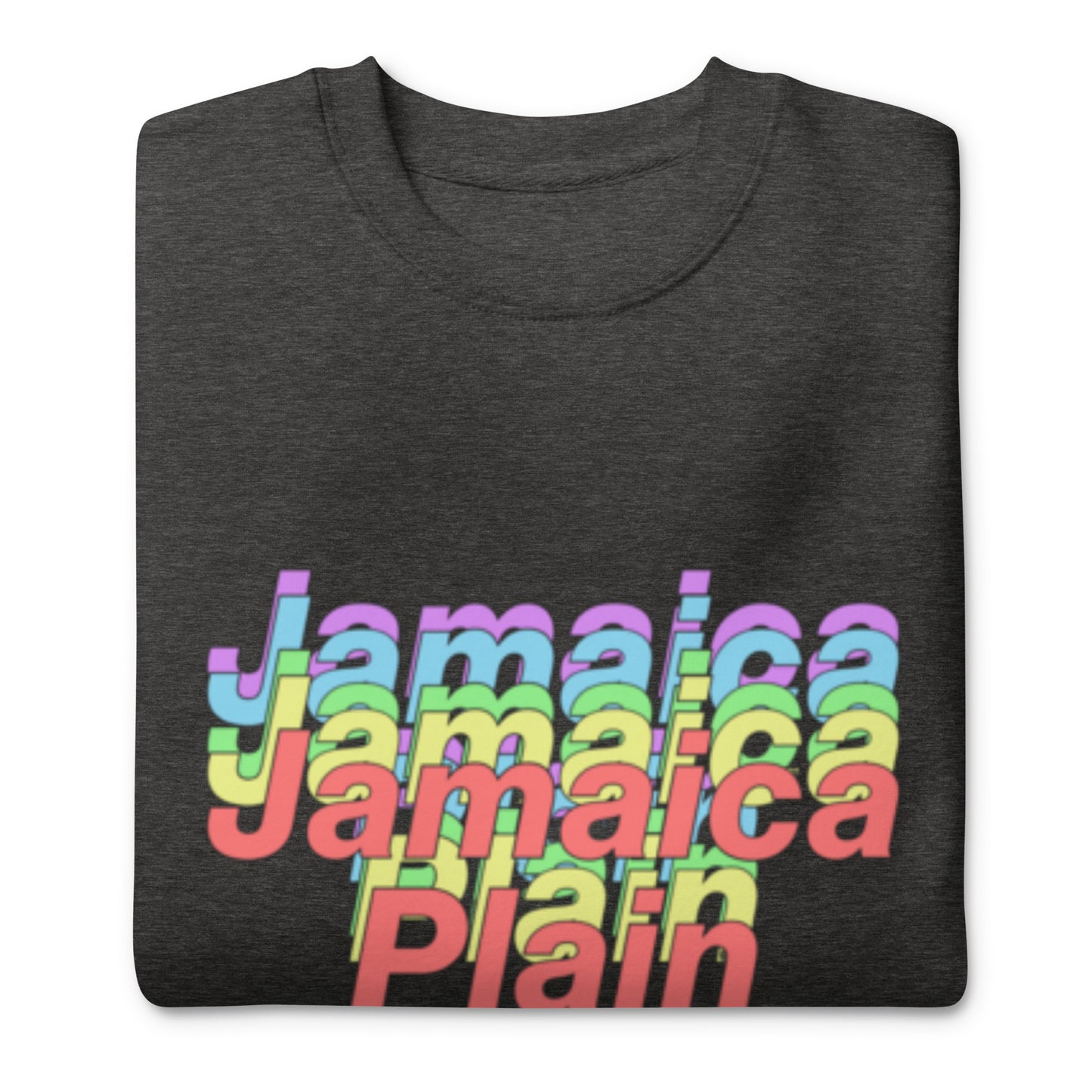 Jamaica Plain Sweatshirt, Boston, MA; grey