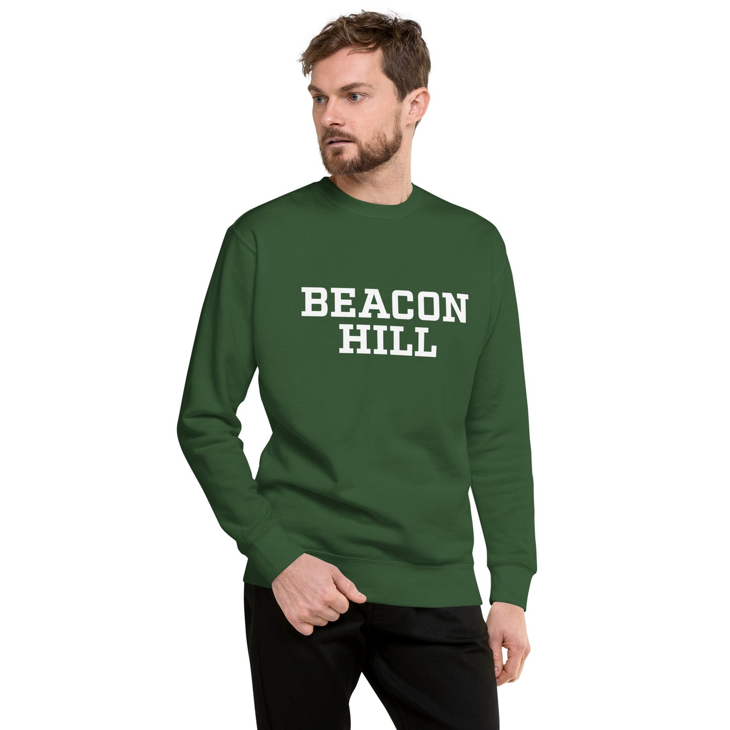 Beacon Hill, Boston Crew Neck Sweatshirt