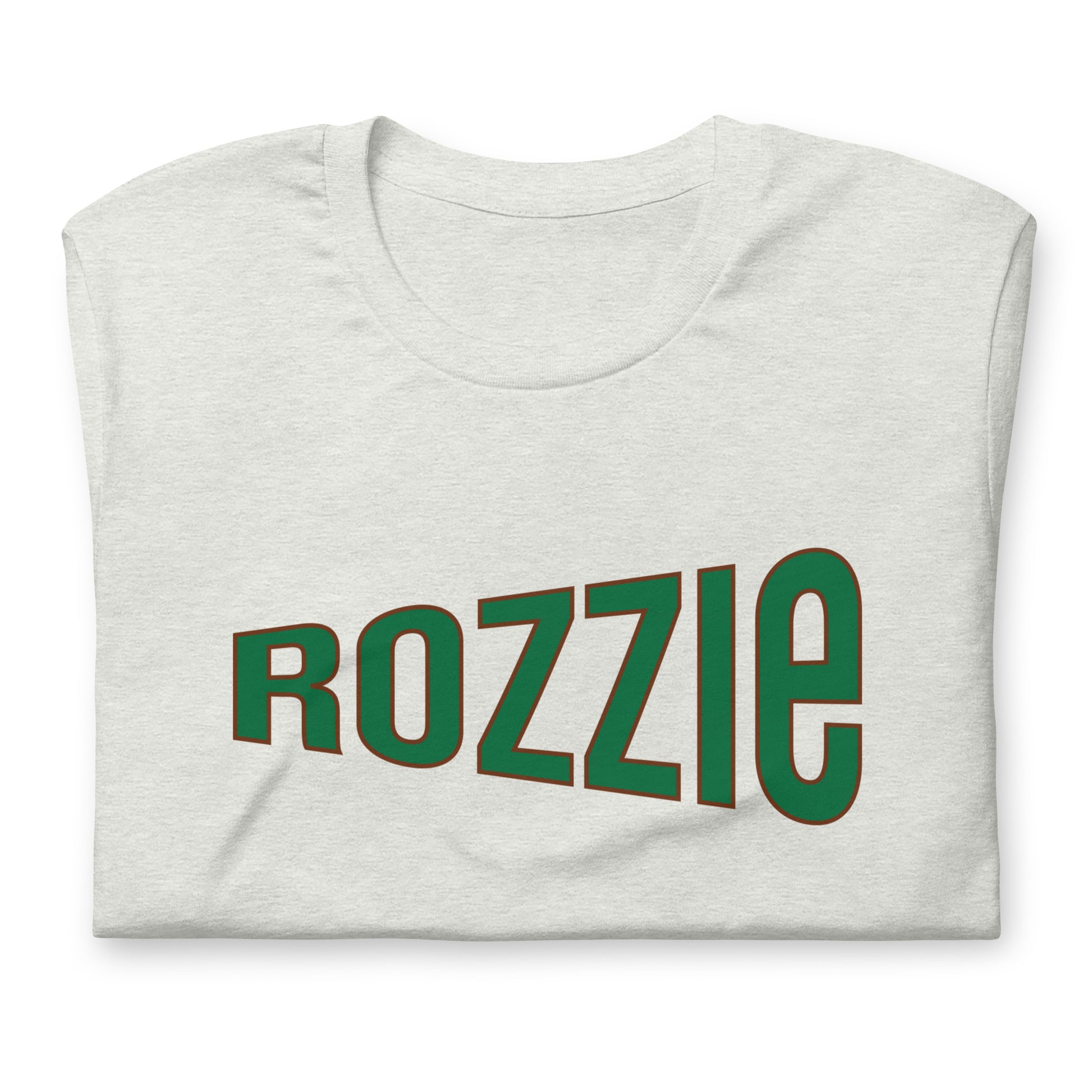 Rozzie t shirt, Roslindale neighborhood of Boston, MA