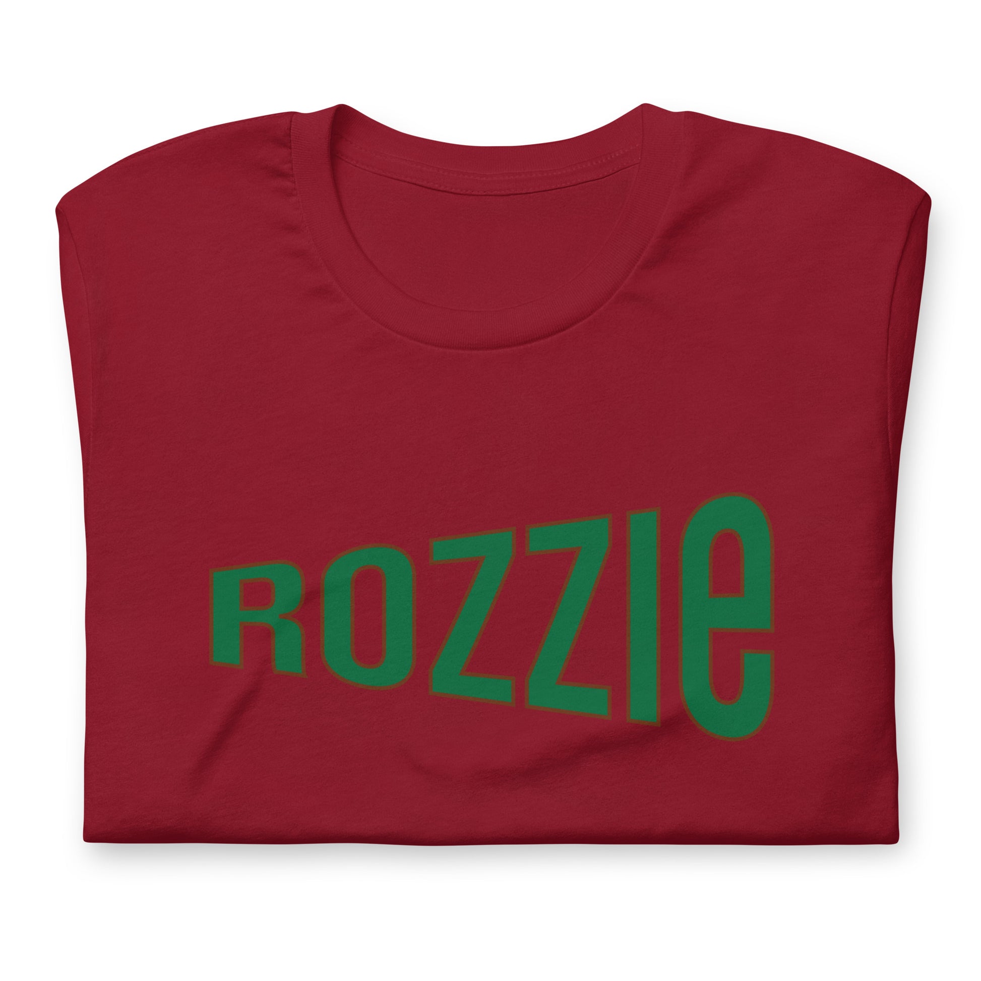 Rozzie t shirt, Roslindale neighborhood of Boston, MA