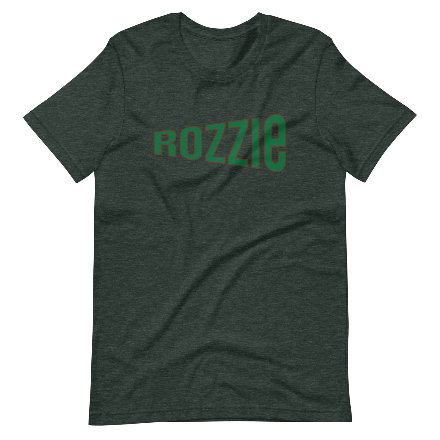 Rozzie t shirt, Roslindale neighborhood of Boston, MA