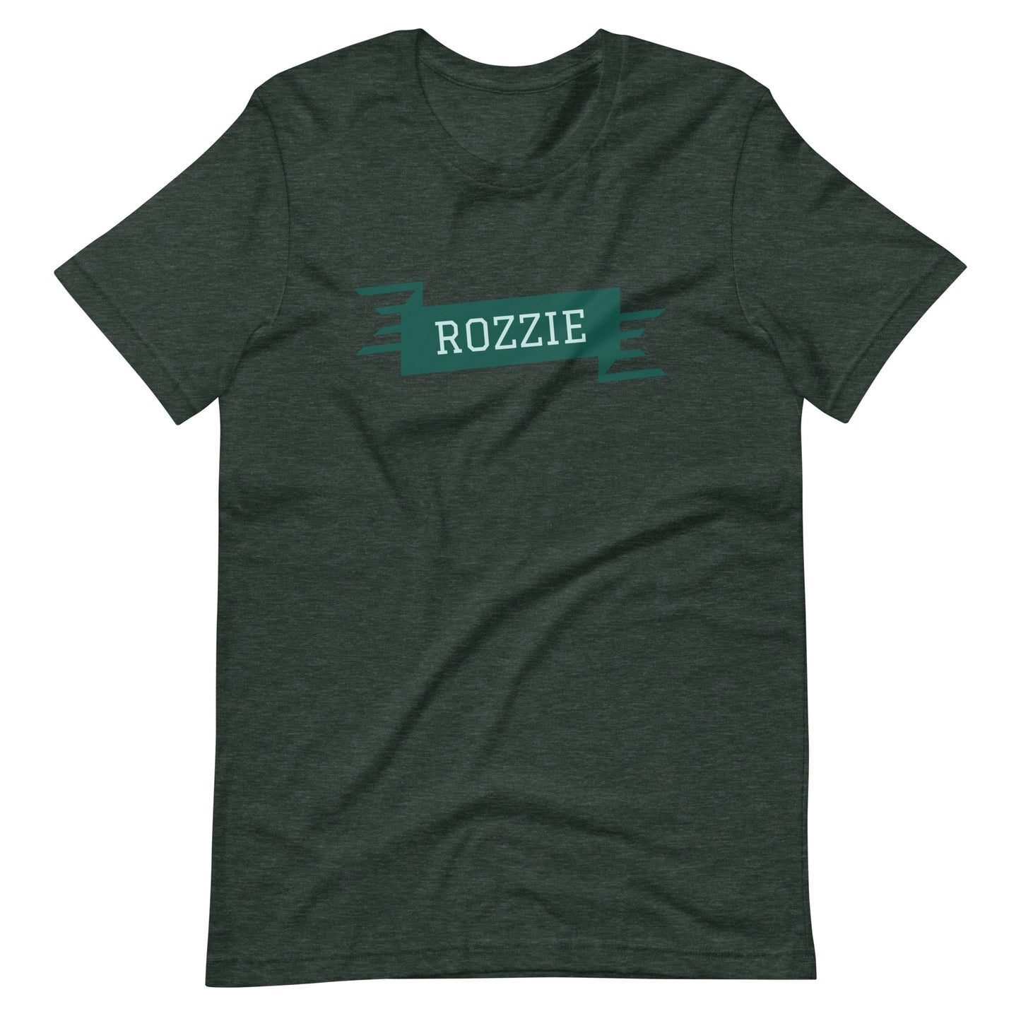 Rozzie t shirt, Roslindale neighborhood of Boston, MA