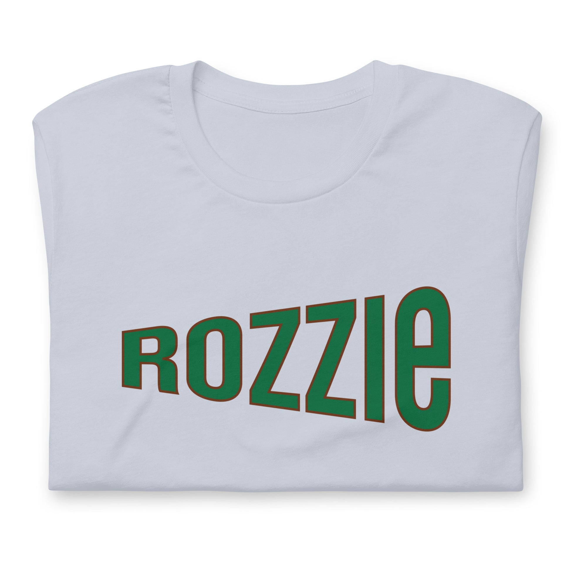 Rozzie t shirt, Roslindale neighborhood of Boston, MA