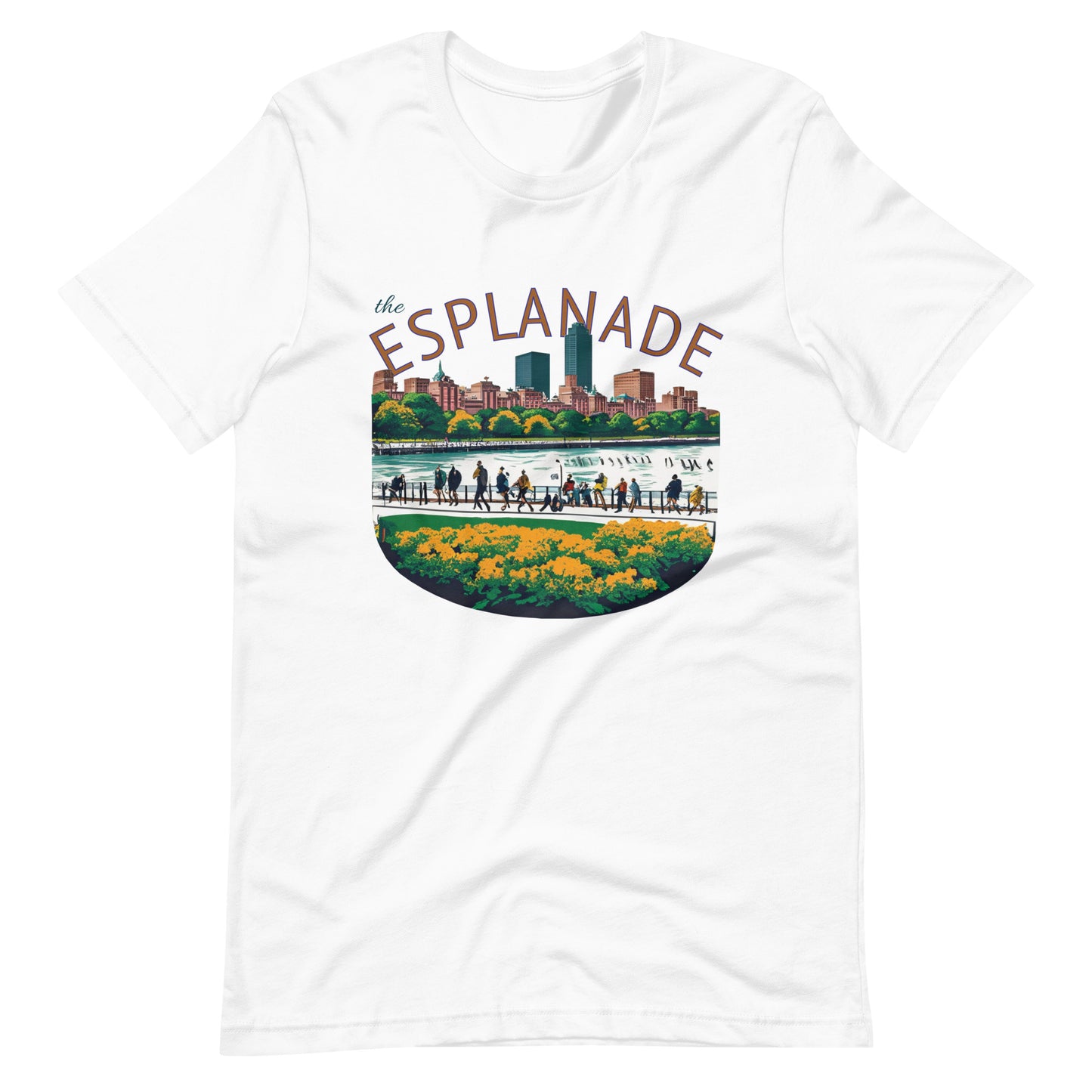 the esplanade t shirt, boston Massachusetts