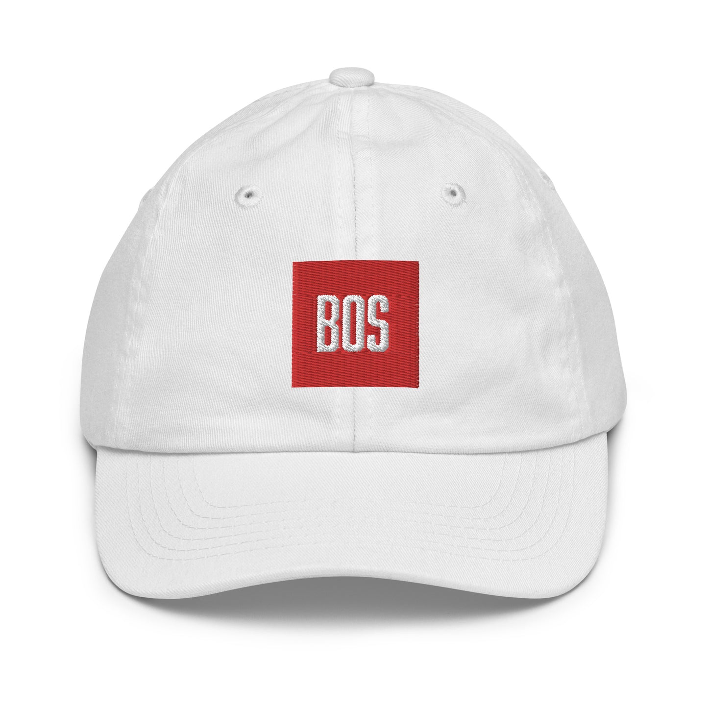 Boston "BOS" Hat (Youth) - white