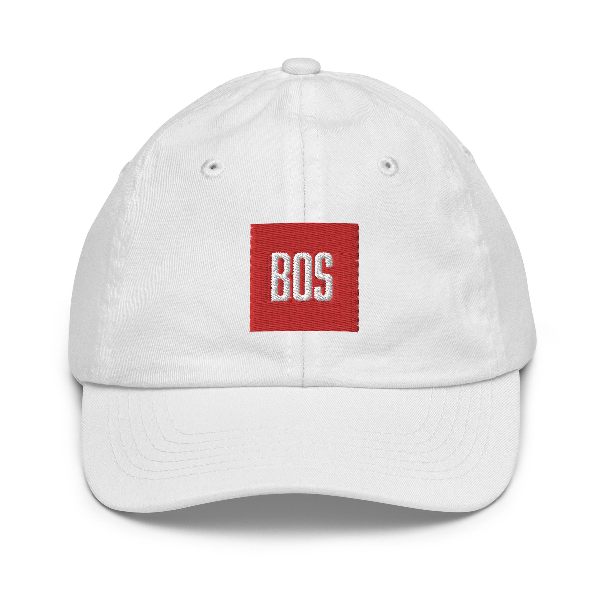 Boston "BOS" Hat (Youth) - white