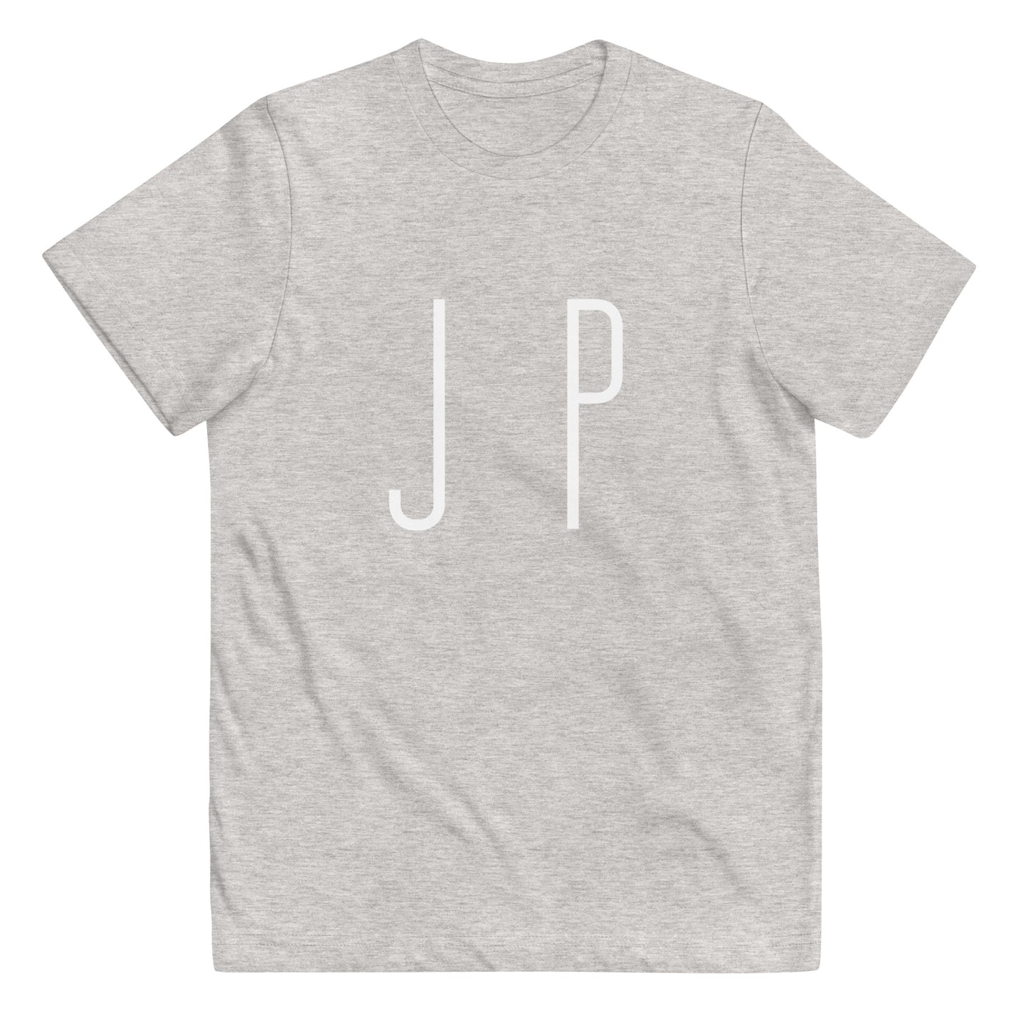 Jamaica Plain "JP" graphic t shirt (Youth), grey