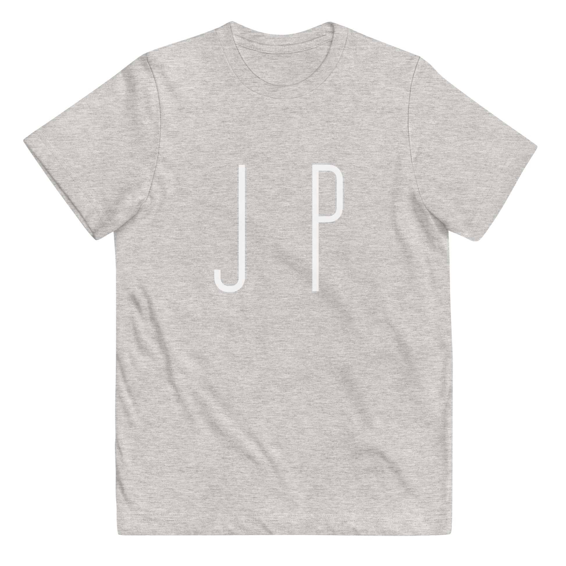 Jamaica Plain "JP" graphic t shirt (Youth), grey