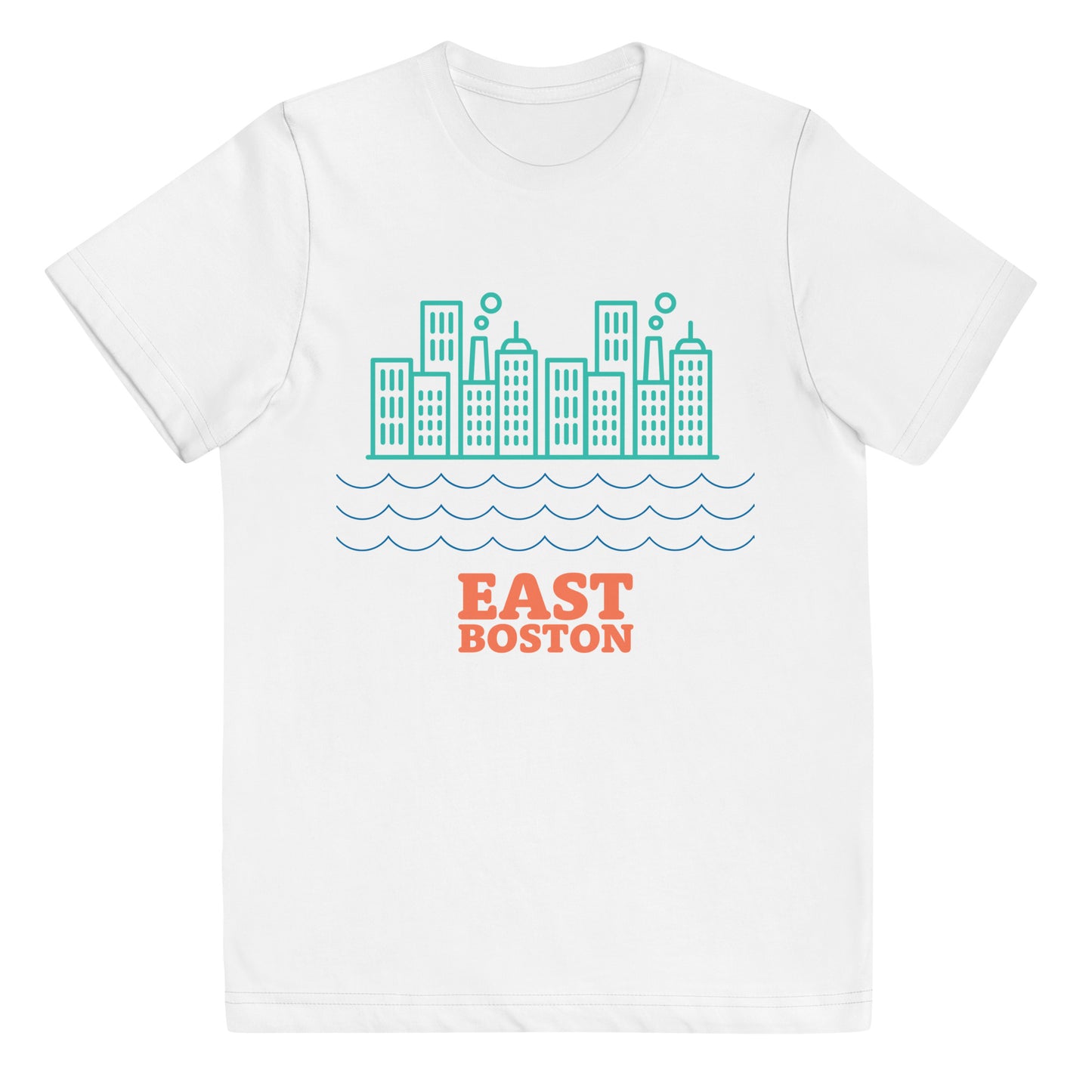 East Boston "Eastie" t shirt (Youth), blue