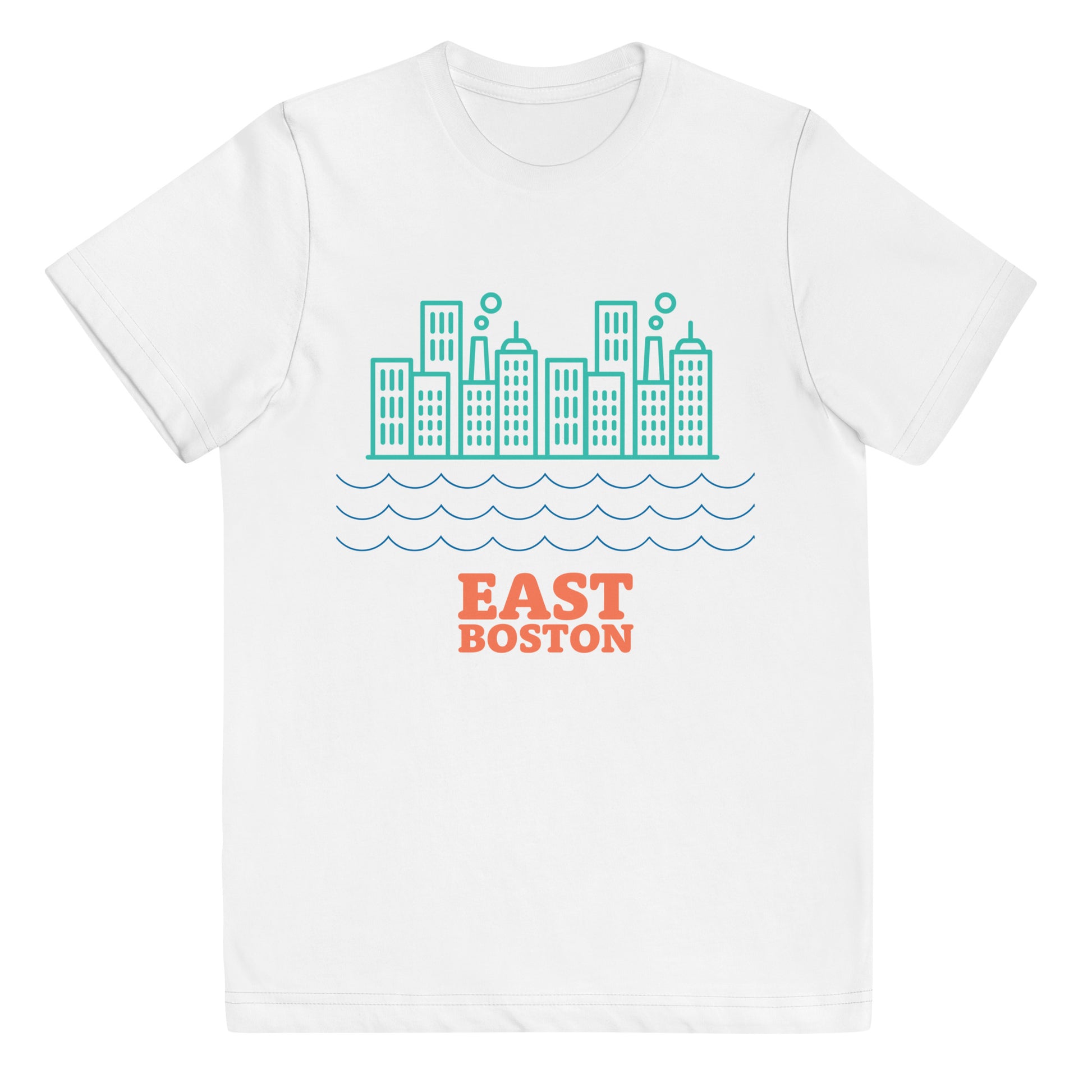 East Boston "Eastie" t shirt (Youth), blue