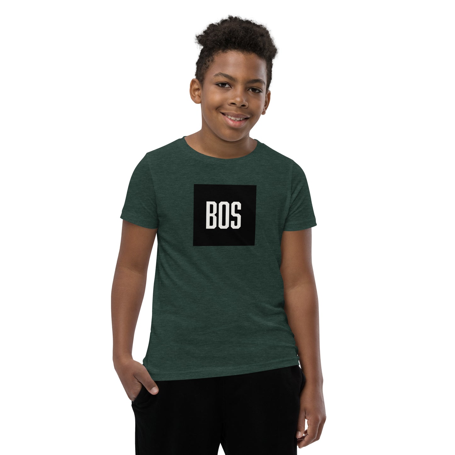 Youth Boston "BOS" T-Shirt