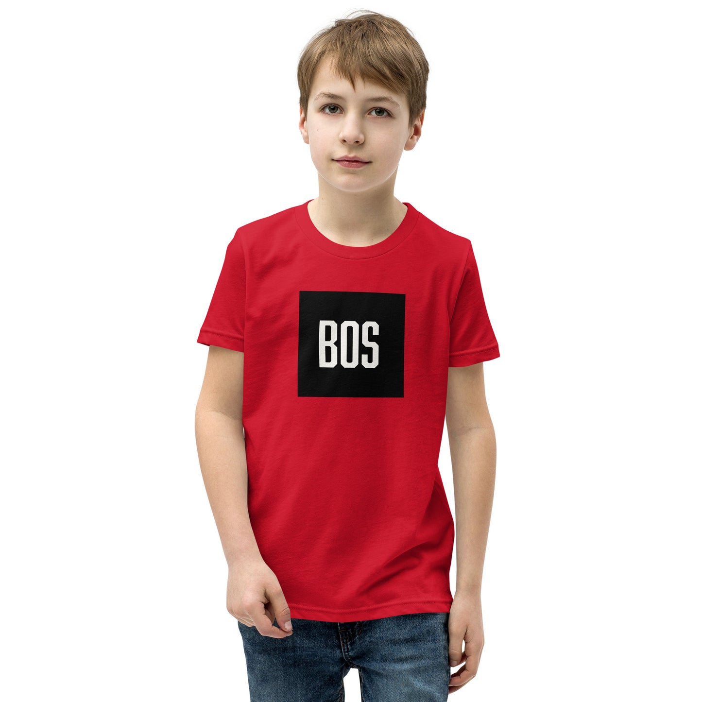 Youth Boston "BOS" T-Shirt