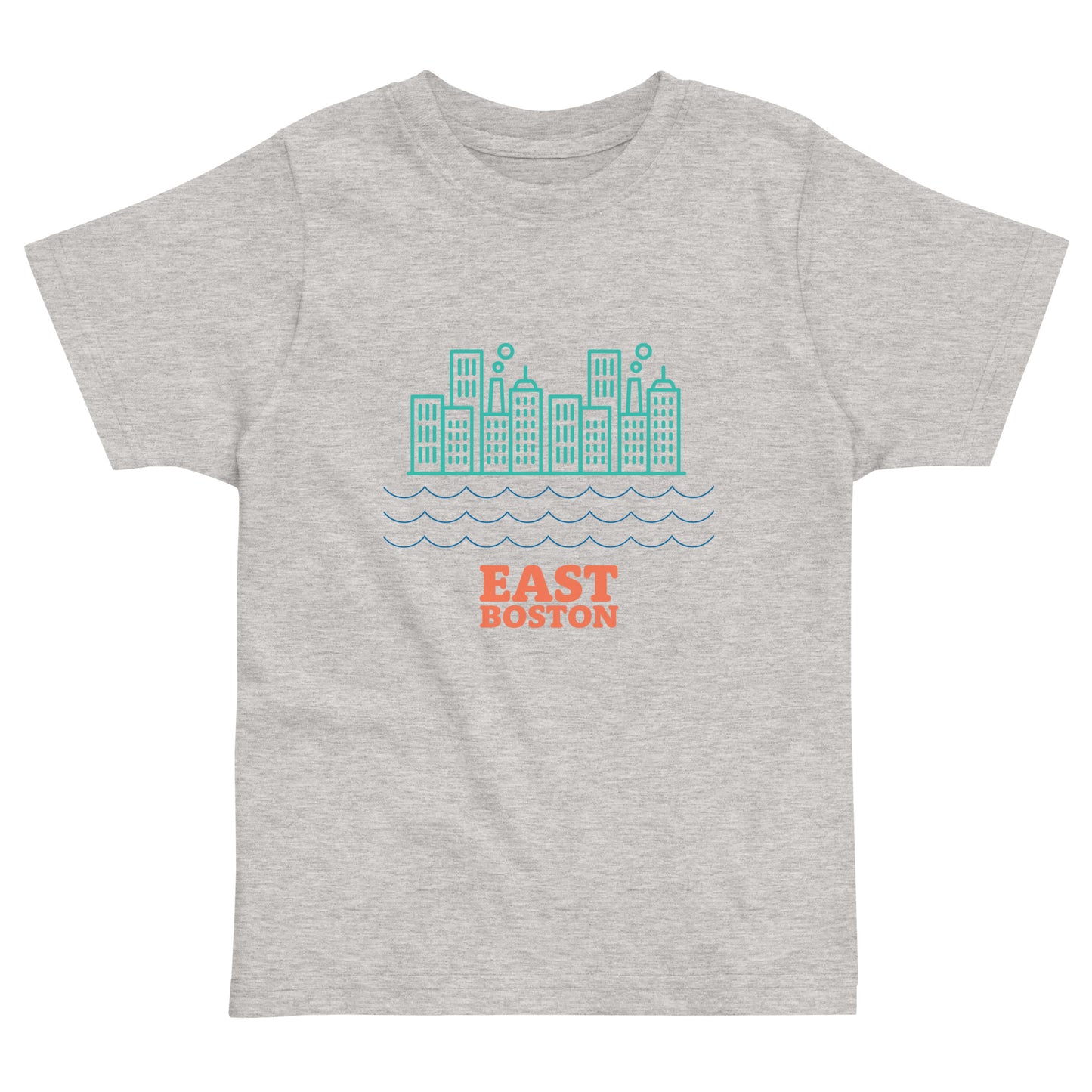 East Boston "Eastie" T Shirt (Toddler), grey