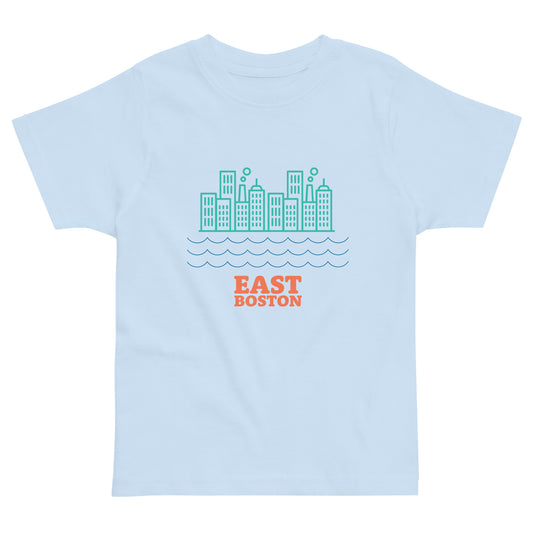 East Boston "Eastie" T Shirt (Toddler), blue