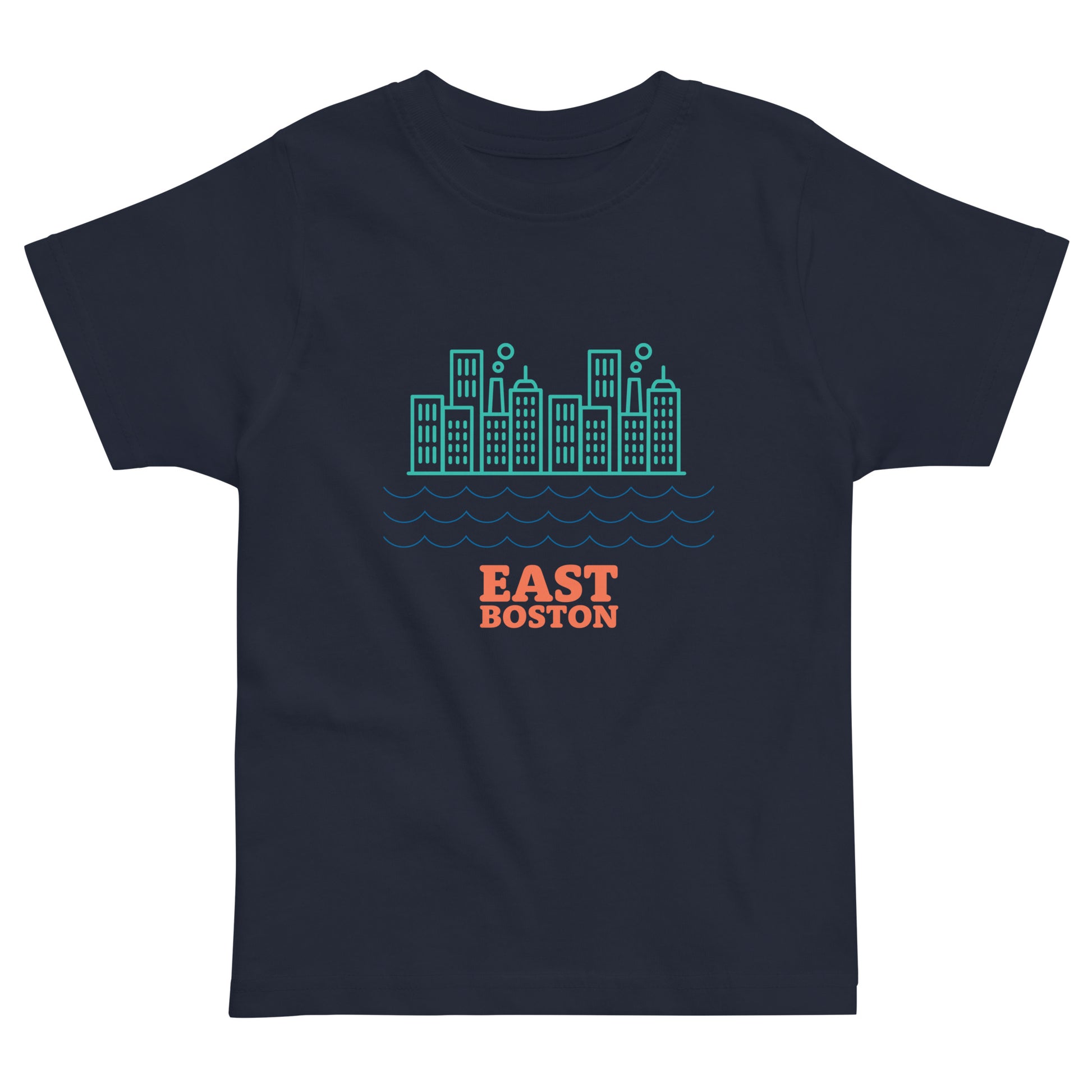 East Boston "Eastie" T Shirt (Toddler), blue