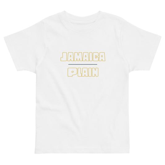 Jamaica Plain Vibes (Toddler) T shirt, white