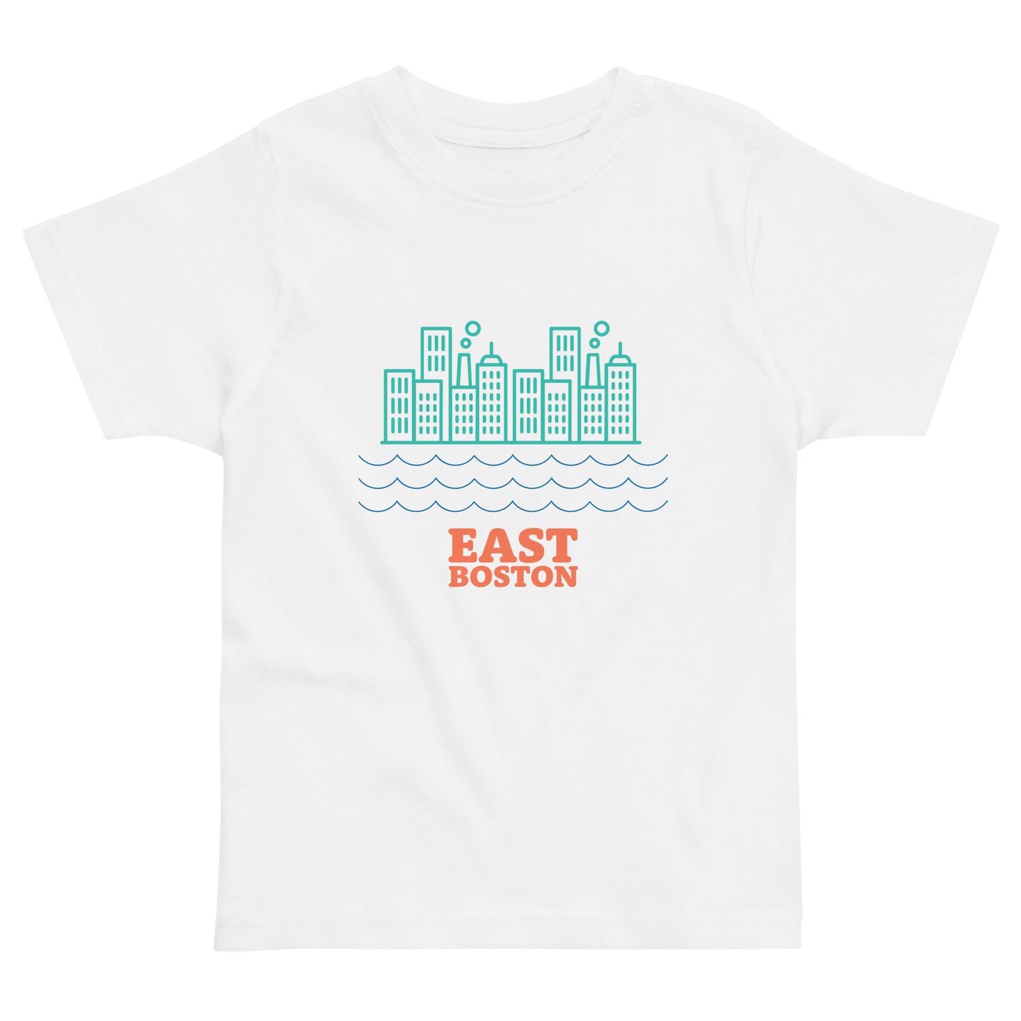 East Boston "Eastie" T Shirt (Toddler), white