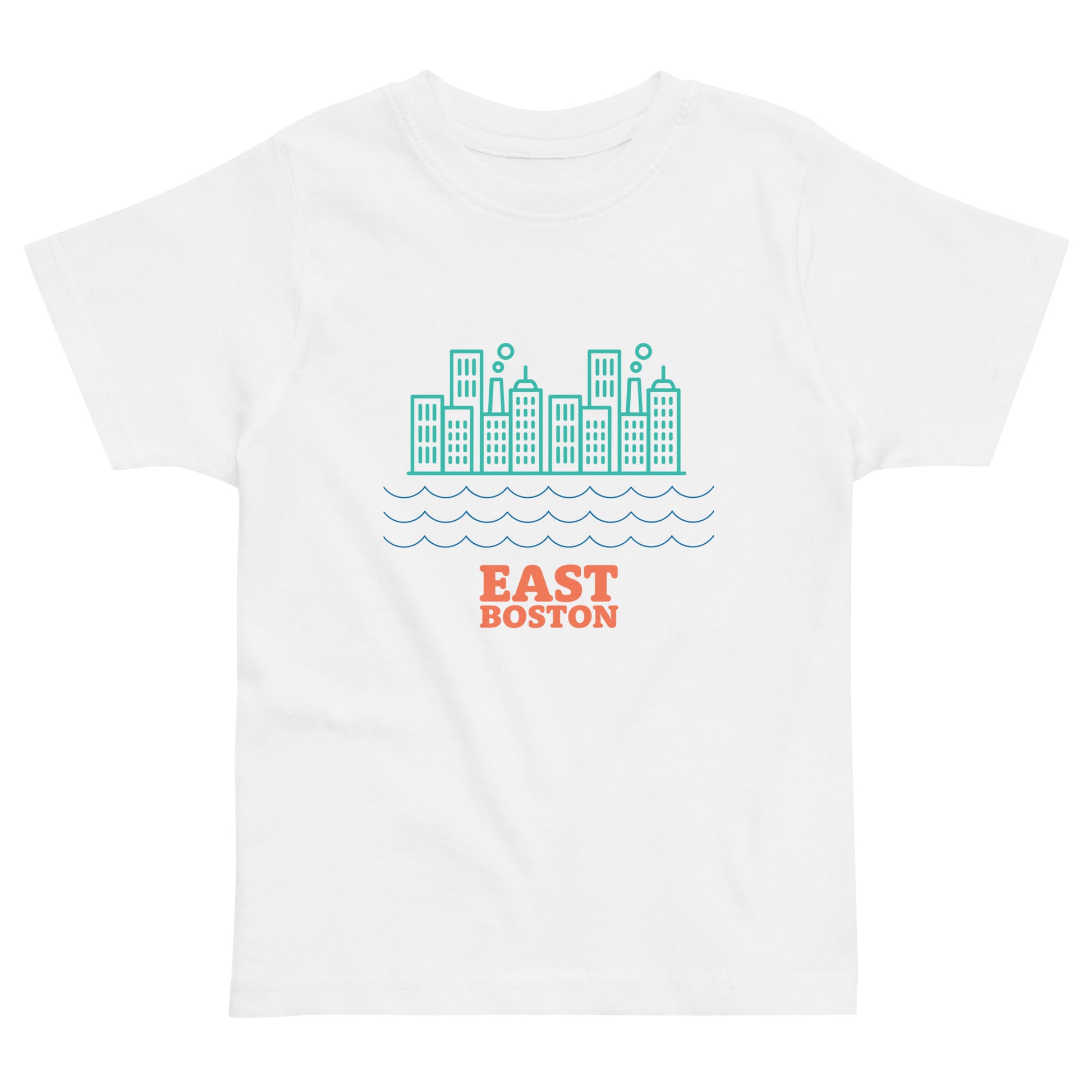 East Boston "Eastie" T Shirt (Toddler), white